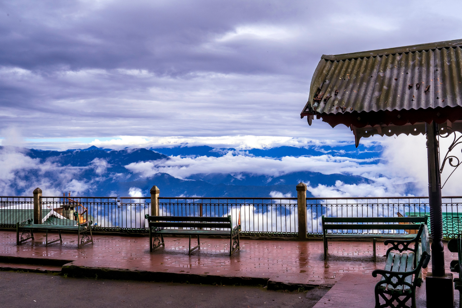 Rambler's Nesting Homestay balcony view